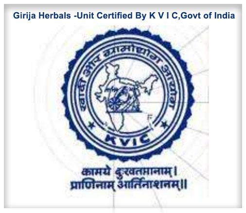 Girija Herbals -Unit Certified By K V I C,Govt of India_1